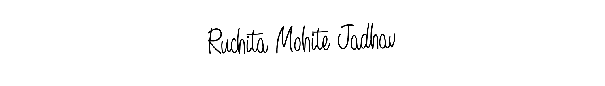 Once you've used our free online signature maker to create your best signature Angelique-Rose-font-FFP style, it's time to enjoy all of the benefits that Ruchita Mohite Jadhav name signing documents. Ruchita Mohite Jadhav signature style 5 images and pictures png