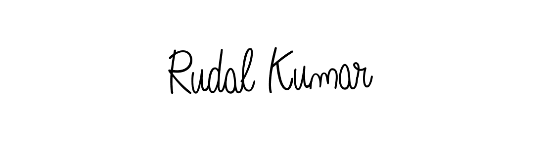 Best and Professional Signature Style for Rudal Kumar. Angelique-Rose-font-FFP Best Signature Style Collection. Rudal Kumar signature style 5 images and pictures png