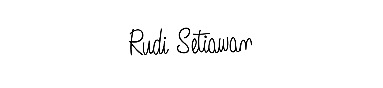 Angelique-Rose-font-FFP is a professional signature style that is perfect for those who want to add a touch of class to their signature. It is also a great choice for those who want to make their signature more unique. Get Rudi Setiawan name to fancy signature for free. Rudi Setiawan signature style 5 images and pictures png