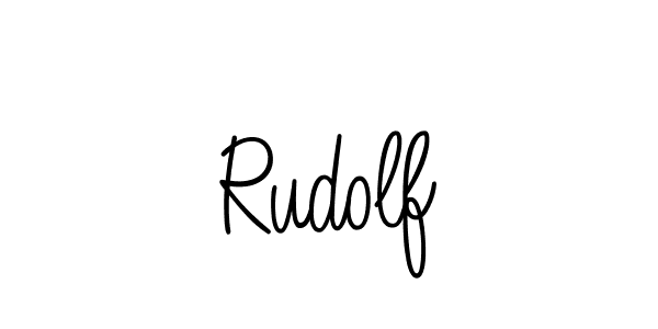 Create a beautiful signature design for name Rudolf. With this signature (Angelique-Rose-font-FFP) fonts, you can make a handwritten signature for free. Rudolf signature style 5 images and pictures png