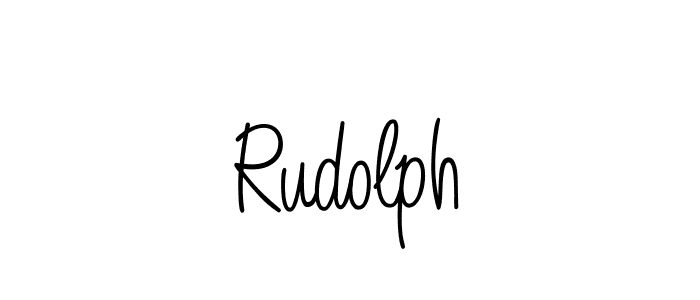 How to make Rudolph signature? Angelique-Rose-font-FFP is a professional autograph style. Create handwritten signature for Rudolph name. Rudolph signature style 5 images and pictures png