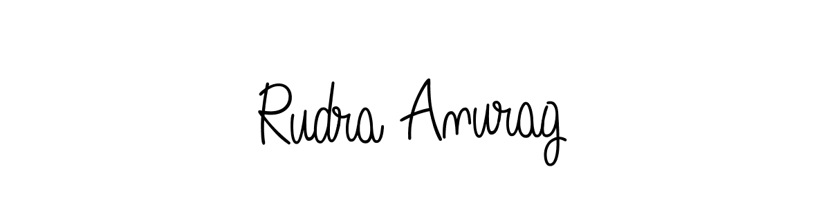 How to Draw Rudra Anurag signature style? Angelique-Rose-font-FFP is a latest design signature styles for name Rudra Anurag. Rudra Anurag signature style 5 images and pictures png