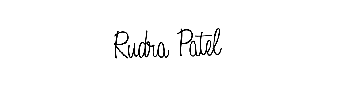 How to Draw Rudra Patel signature style? Angelique-Rose-font-FFP is a latest design signature styles for name Rudra Patel. Rudra Patel signature style 5 images and pictures png