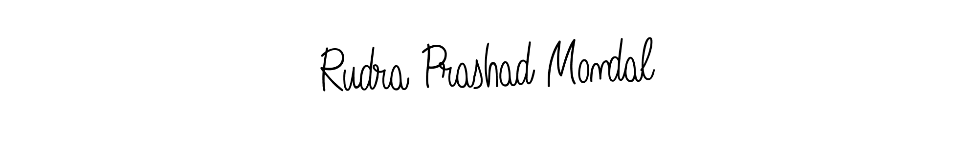 Design your own signature with our free online signature maker. With this signature software, you can create a handwritten (Angelique-Rose-font-FFP) signature for name Rudra Prashad Mondal. Rudra Prashad Mondal signature style 5 images and pictures png