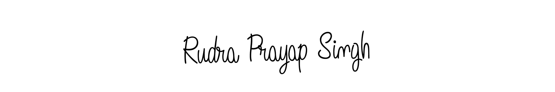 Rudra Prayap Singh stylish signature style. Best Handwritten Sign (Angelique-Rose-font-FFP) for my name. Handwritten Signature Collection Ideas for my name Rudra Prayap Singh. Rudra Prayap Singh signature style 5 images and pictures png