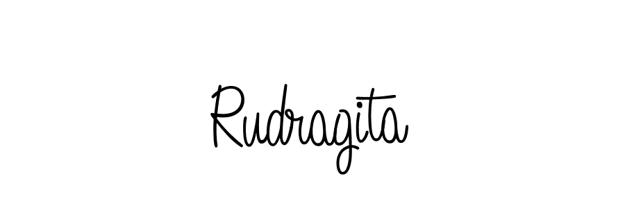 Make a beautiful signature design for name Rudragita. With this signature (Angelique-Rose-font-FFP) style, you can create a handwritten signature for free. Rudragita signature style 5 images and pictures png