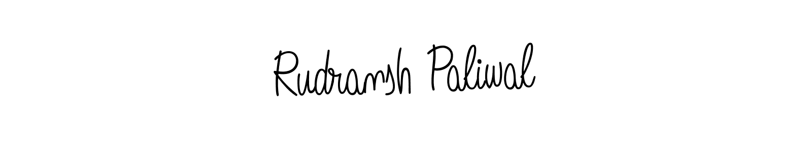 Make a beautiful signature design for name Rudransh Paliwal. Use this online signature maker to create a handwritten signature for free. Rudransh Paliwal signature style 5 images and pictures png