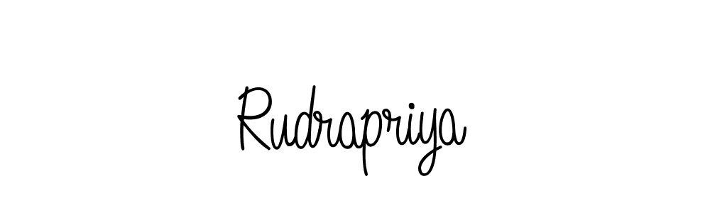 It looks lik you need a new signature style for name Rudrapriya. Design unique handwritten (Angelique-Rose-font-FFP) signature with our free signature maker in just a few clicks. Rudrapriya signature style 5 images and pictures png