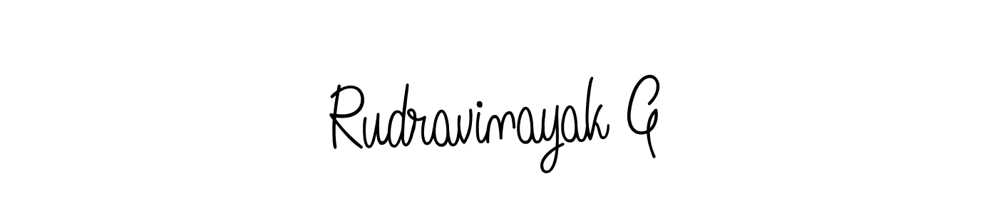 Make a beautiful signature design for name Rudravinayak G. Use this online signature maker to create a handwritten signature for free. Rudravinayak G signature style 5 images and pictures png