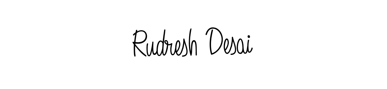 Best and Professional Signature Style for Rudresh Desai. Angelique-Rose-font-FFP Best Signature Style Collection. Rudresh Desai signature style 5 images and pictures png