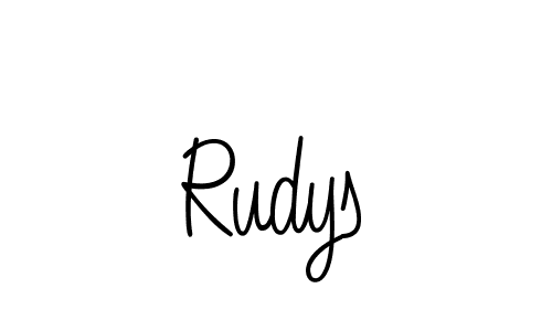 Best and Professional Signature Style for Rudys. Angelique-Rose-font-FFP Best Signature Style Collection. Rudys signature style 5 images and pictures png