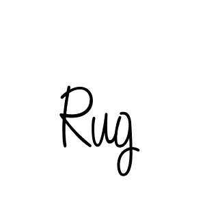 How to Draw Rug signature style? Angelique-Rose-font-FFP is a latest design signature styles for name Rug. Rug signature style 5 images and pictures png