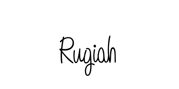 Check out images of Autograph of Rugiah name. Actor Rugiah Signature Style. Angelique-Rose-font-FFP is a professional sign style online. Rugiah signature style 5 images and pictures png