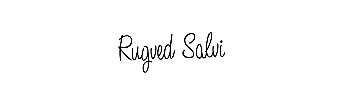 Here are the top 10 professional signature styles for the name Rugved Salvi. These are the best autograph styles you can use for your name. Rugved Salvi signature style 5 images and pictures png