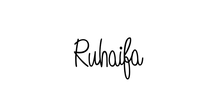 How to Draw Ruhaifa signature style? Angelique-Rose-font-FFP is a latest design signature styles for name Ruhaifa. Ruhaifa signature style 5 images and pictures png