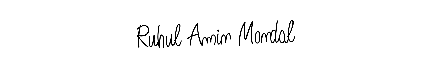 Also You can easily find your signature by using the search form. We will create Ruhul Amin Mondal name handwritten signature images for you free of cost using Angelique-Rose-font-FFP sign style. Ruhul Amin Mondal signature style 5 images and pictures png