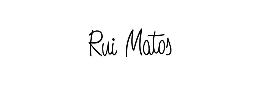 Make a beautiful signature design for name Rui Matos. Use this online signature maker to create a handwritten signature for free. Rui Matos signature style 5 images and pictures png