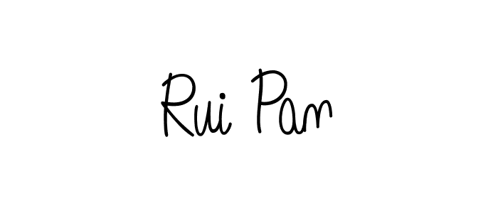 It looks lik you need a new signature style for name Rui Pan. Design unique handwritten (Angelique-Rose-font-FFP) signature with our free signature maker in just a few clicks. Rui Pan signature style 5 images and pictures png