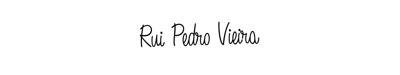 Create a beautiful signature design for name Rui Pedro Vieira. With this signature (Angelique-Rose-font-FFP) fonts, you can make a handwritten signature for free. Rui Pedro Vieira signature style 5 images and pictures png