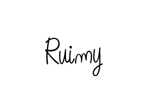 Make a beautiful signature design for name Ruimy. Use this online signature maker to create a handwritten signature for free. Ruimy signature style 5 images and pictures png