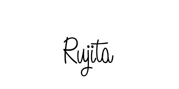 if you are searching for the best signature style for your name Rujita. so please give up your signature search. here we have designed multiple signature styles  using Angelique-Rose-font-FFP. Rujita signature style 5 images and pictures png