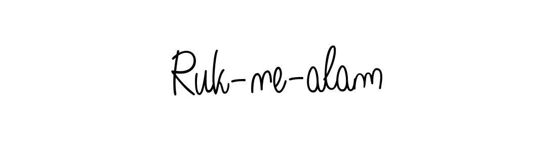 Make a beautiful signature design for name Ruk-ne-alam. Use this online signature maker to create a handwritten signature for free. Ruk-ne-alam signature style 5 images and pictures png