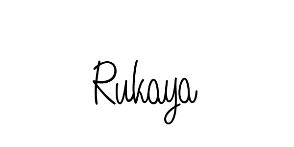 Also You can easily find your signature by using the search form. We will create Rukaya name handwritten signature images for you free of cost using Angelique-Rose-font-FFP sign style. Rukaya signature style 5 images and pictures png