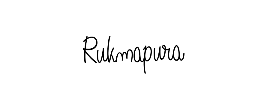 The best way (Angelique-Rose-font-FFP) to make a short signature is to pick only two or three words in your name. The name Rukmapura include a total of six letters. For converting this name. Rukmapura signature style 5 images and pictures png