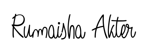 Looking for an artistic signature for Rumaisha Akter? The Angelique-Rose-font-FFP calligraphy style gives a sophisticated flow suitable for business cards and emails. Rumaisha Akter signature style 5 images and pictures png