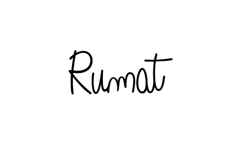 Best and Professional Signature Style for Rumat. Angelique-Rose-font-FFP Best Signature Style Collection. Rumat signature style 5 images and pictures png