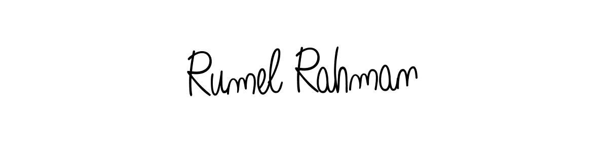 This is the best signature style for the Rumel Rahman name. Also you like these signature font (Angelique-Rose-font-FFP). Mix name signature. Rumel Rahman signature style 5 images and pictures png