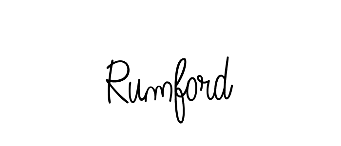 The best way (Angelique-Rose-font-FFP) to make a short signature is to pick only two or three words in your name. The name Rumford include a total of six letters. For converting this name. Rumford signature style 5 images and pictures png