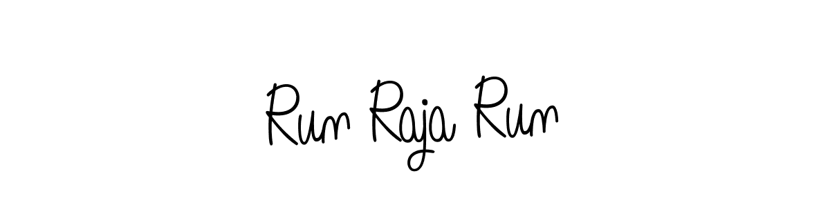 Run Raja Run stylish signature style. Best Handwritten Sign (Angelique-Rose-font-FFP) for my name. Handwritten Signature Collection Ideas for my name Run Raja Run. Run Raja Run signature style 5 images and pictures png