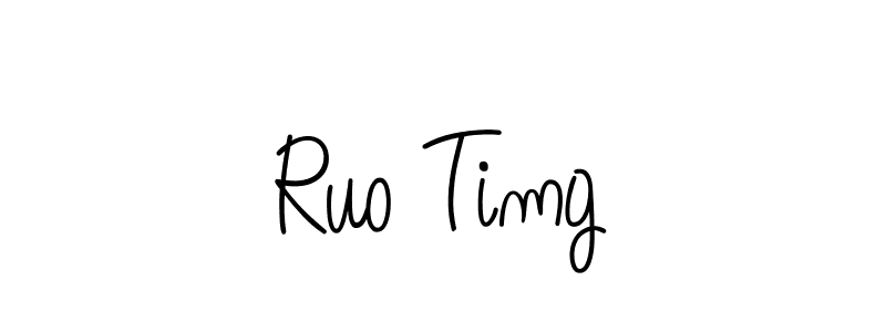 How to Draw Ruo Timg signature style? Angelique-Rose-font-FFP is a latest design signature styles for name Ruo Timg. Ruo Timg signature style 5 images and pictures png