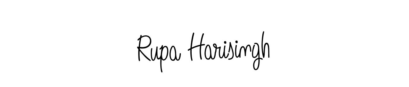 Rupa Harisingh stylish signature style. Best Handwritten Sign (Angelique-Rose-font-FFP) for my name. Handwritten Signature Collection Ideas for my name Rupa Harisingh. Rupa Harisingh signature style 5 images and pictures png