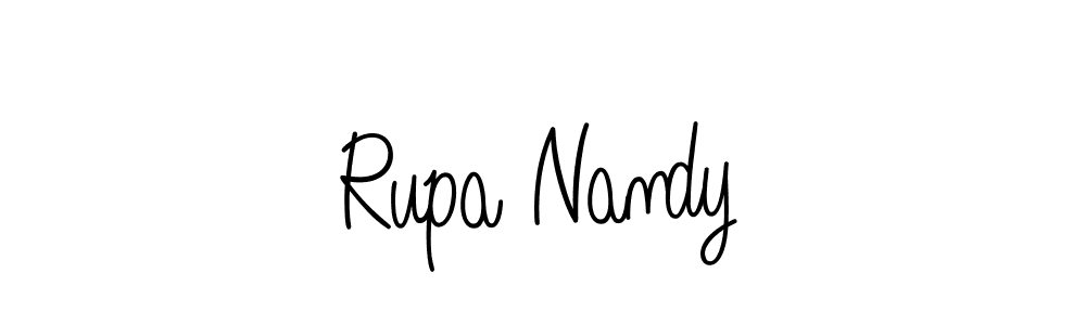 Make a beautiful signature design for name Rupa Nandy. With this signature (Angelique-Rose-font-FFP) style, you can create a handwritten signature for free. Rupa Nandy signature style 5 images and pictures png