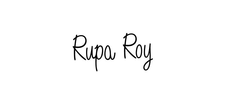 Create a beautiful signature design for name Rupa Roy. With this signature (Angelique-Rose-font-FFP) fonts, you can make a handwritten signature for free. Rupa Roy signature style 5 images and pictures png