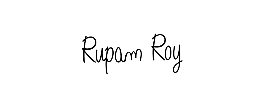 Similarly Angelique-Rose-font-FFP is the best handwritten signature design. Signature creator online .You can use it as an online autograph creator for name Rupam Roy. Rupam Roy signature style 5 images and pictures png