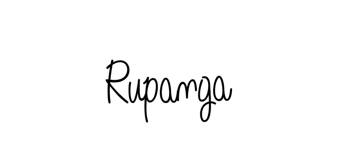 Make a beautiful signature design for name Rupanga. With this signature (Angelique-Rose-font-FFP) style, you can create a handwritten signature for free. Rupanga signature style 5 images and pictures png