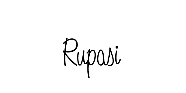 Create a beautiful signature design for name Rupasi. With this signature (Angelique-Rose-font-FFP) fonts, you can make a handwritten signature for free. Rupasi signature style 5 images and pictures png