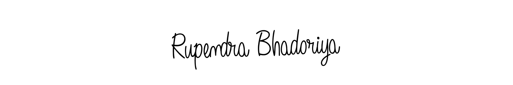 if you are searching for the best signature style for your name Rupendra Bhadoriya. so please give up your signature search. here we have designed multiple signature styles  using Angelique-Rose-font-FFP. Rupendra Bhadoriya signature style 5 images and pictures png