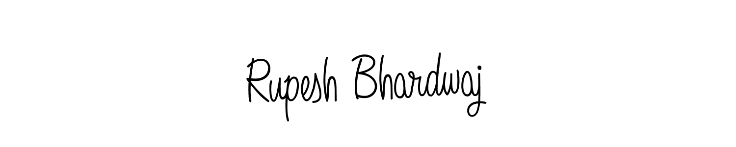 if you are searching for the best signature style for your name Rupesh Bhardwaj. so please give up your signature search. here we have designed multiple signature styles  using Angelique-Rose-font-FFP. Rupesh Bhardwaj signature style 5 images and pictures png
