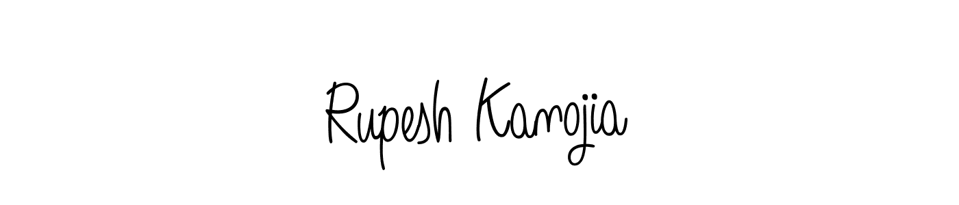 Also we have Rupesh Kanojia name is the best signature style. Create professional handwritten signature collection using Angelique-Rose-font-FFP autograph style. Rupesh Kanojia signature style 5 images and pictures png