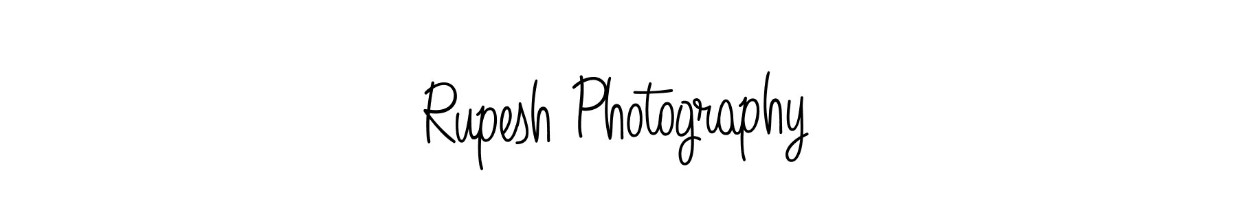 Create a beautiful signature design for name Rupesh Photography. With this signature (Angelique-Rose-font-FFP) fonts, you can make a handwritten signature for free. Rupesh Photography signature style 5 images and pictures png