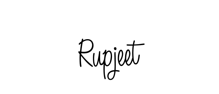 Best and Professional Signature Style for Rupjeet. Angelique-Rose-font-FFP Best Signature Style Collection. Rupjeet signature style 5 images and pictures png