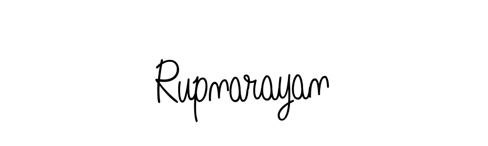 How to Draw Rupnarayan signature style? Angelique-Rose-font-FFP is a latest design signature styles for name Rupnarayan. Rupnarayan signature style 5 images and pictures png