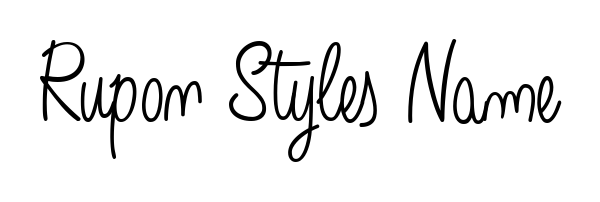 Make a short Rupon Styles Name signature style. Manage your documents anywhere anytime using Angelique-Rose-font-FFP. Create and add eSignatures, submit forms, share and send files easily. Rupon Styles Name signature style 5 images and pictures png