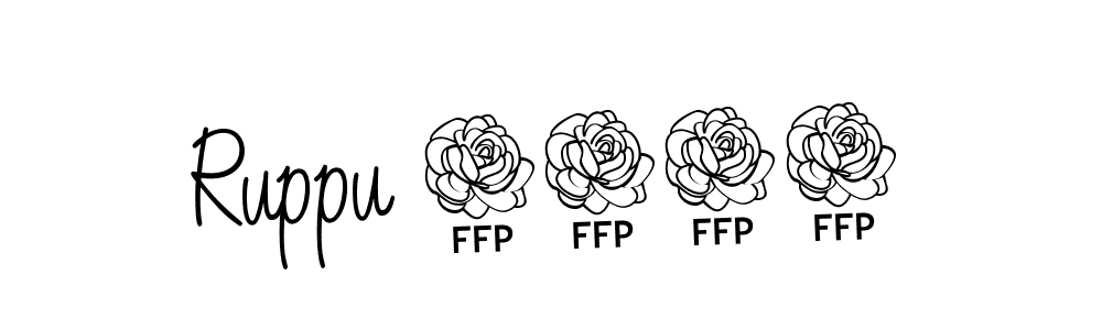 Make a beautiful signature design for name Ruppu 1432. Use this online signature maker to create a handwritten signature for free. Ruppu 1432 signature style 5 images and pictures png