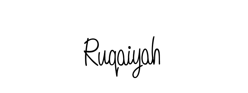 Once you've used our free online signature maker to create your best signature Angelique-Rose-font-FFP style, it's time to enjoy all of the benefits that Ruqaiyah name signing documents. Ruqaiyah signature style 5 images and pictures png