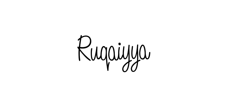 How to Draw Ruqaiyya signature style? Angelique-Rose-font-FFP is a latest design signature styles for name Ruqaiyya. Ruqaiyya signature style 5 images and pictures png
